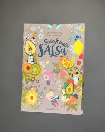 Satokausisalsa-satukirja & lastenlaulut (sis. CD)