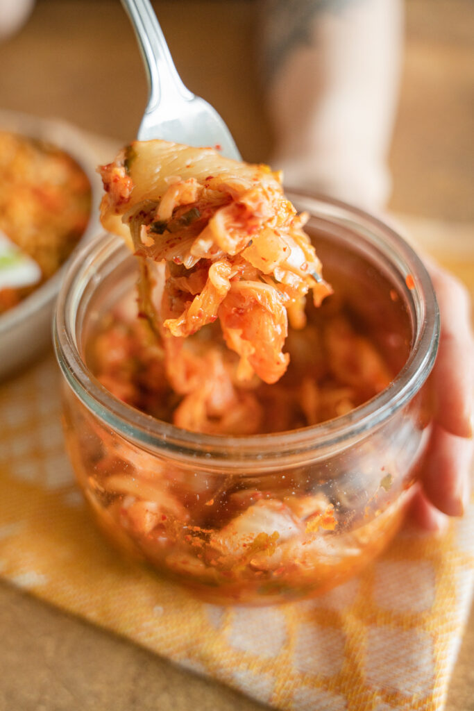 Kotitekoinen kimchi