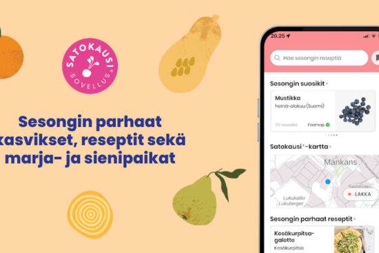Satokausi-sovellus tuo ensimmäisenä maailmassa lakka- ja vadelmapaikat kartalle – marjastus onnistuu vaikka kaupungissa!